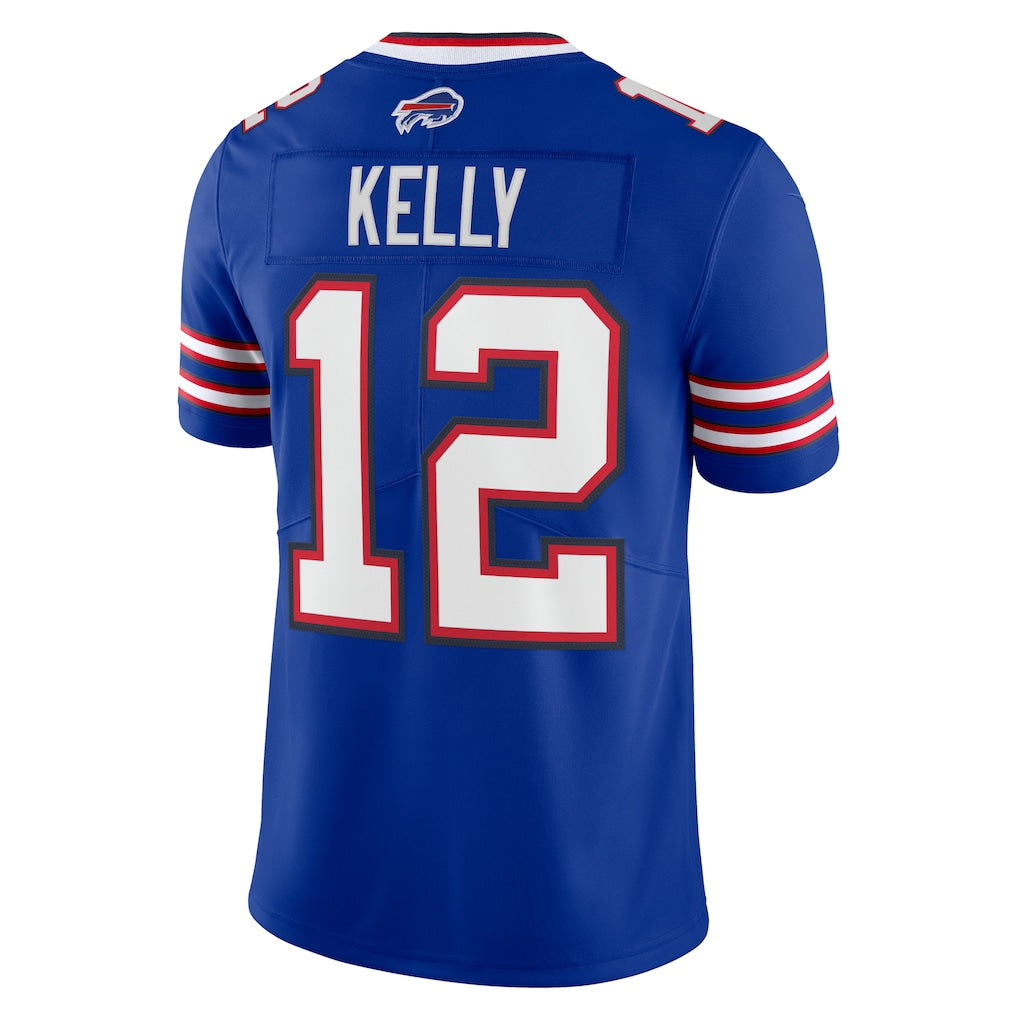Men's Buffalo Bills Jim Kelly Royal '90s Throwback Retired Player Limited Jersey