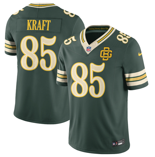 Men's Packers Green 2026 “Rivalries” Vapor Limited Stitched Jersey All Player