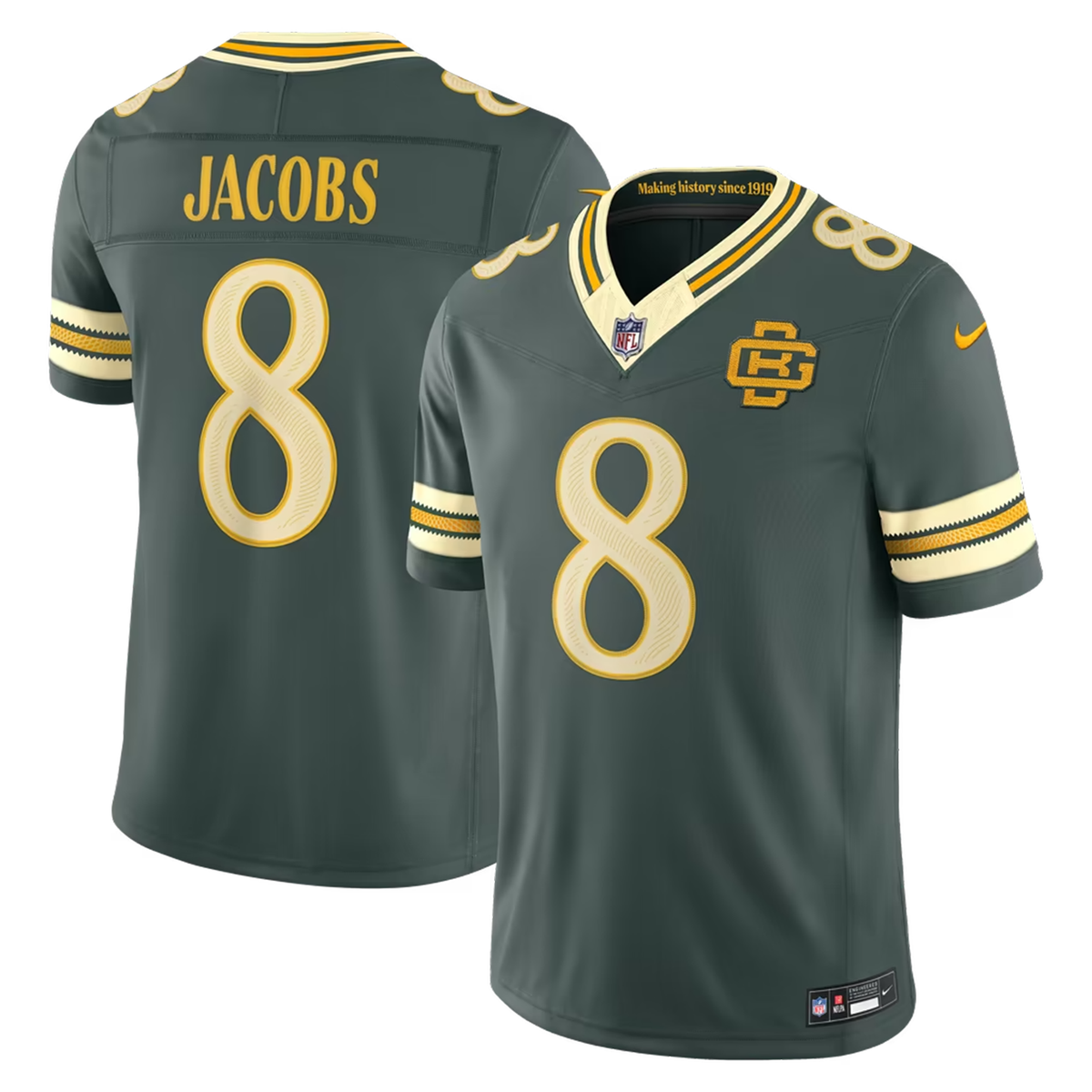 Men's Packers Green 2026 “Rivalries” Vapor Limited Stitched Jersey All Player