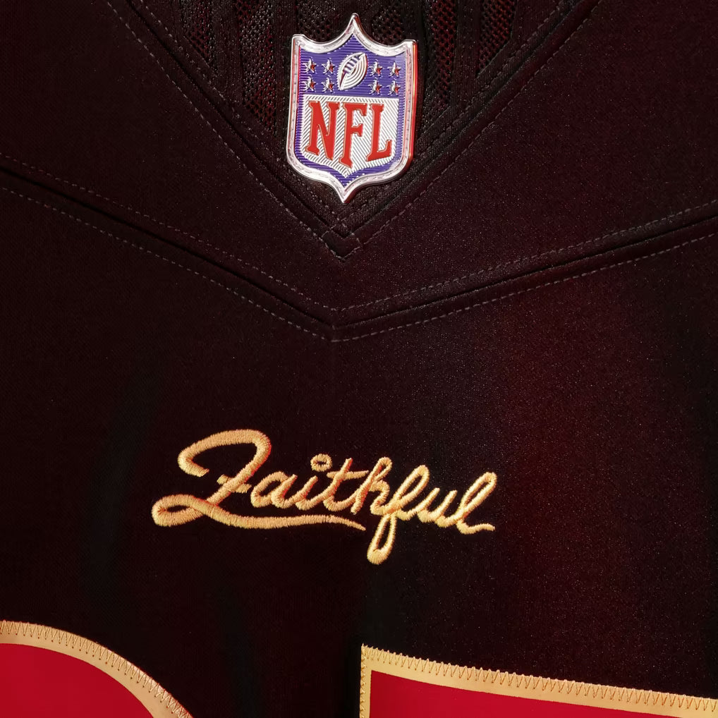 George Kittle San Francisco 49ers Rivalries Collection Stitched Limited Jersey - Black
