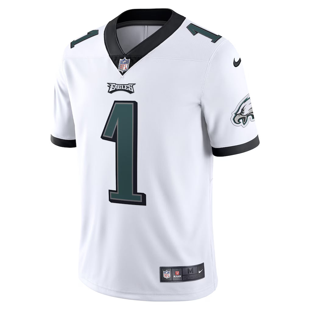 Men's Philadelphia Eagles Jalen Hurts White Vapor Limited Jersey