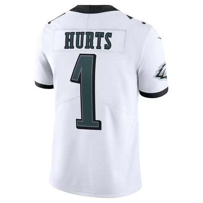 Men's Philadelphia Eagles Jalen Hurts White Vapor Limited Jersey