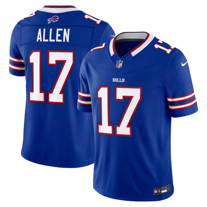 Men's Buffalo Bills Josh Allen Vapor F.U.S.E. Stitched Limited Jersey