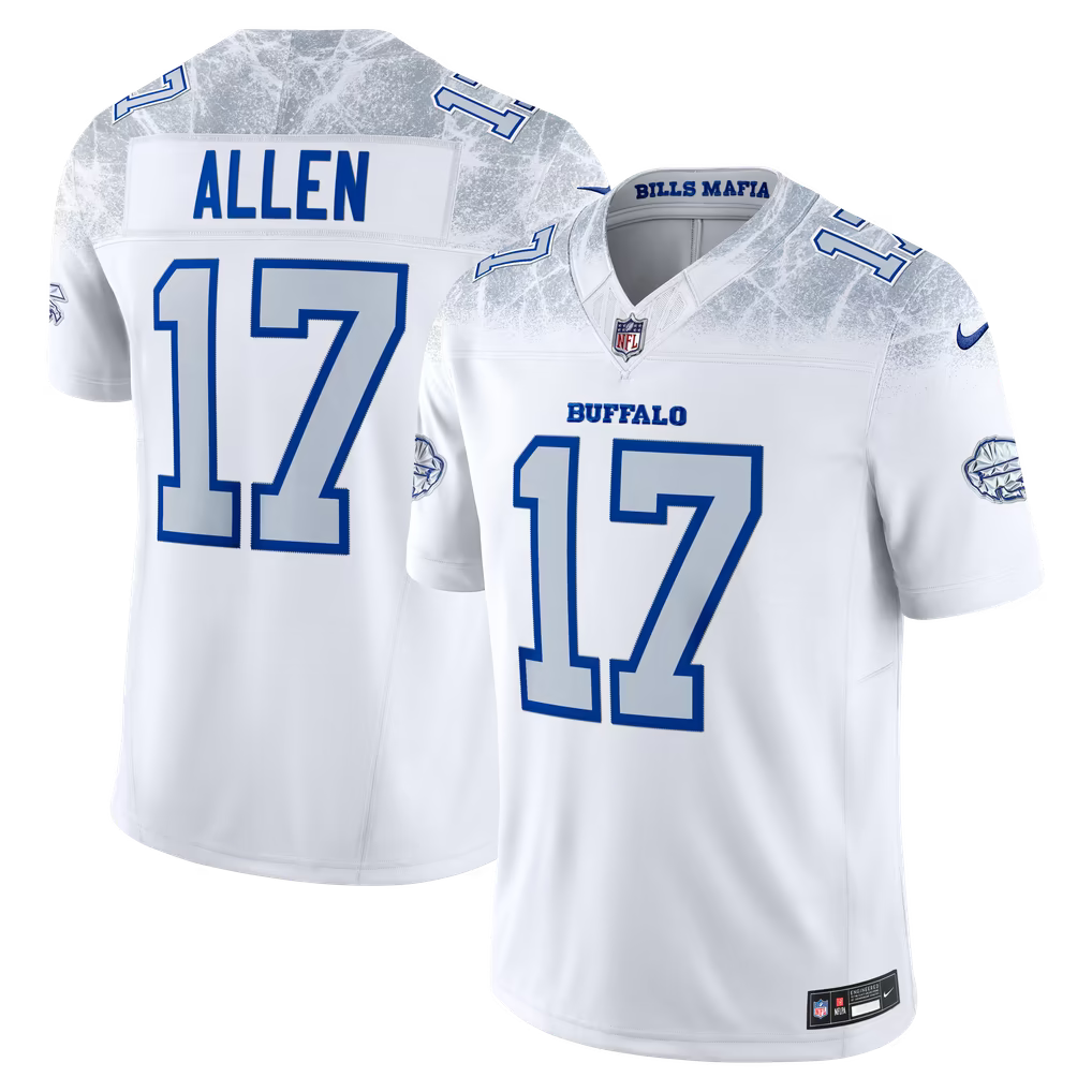 Men's Buffalo Bills Josh Allen Vapor F.U.S.E. Stitched Limited Jersey