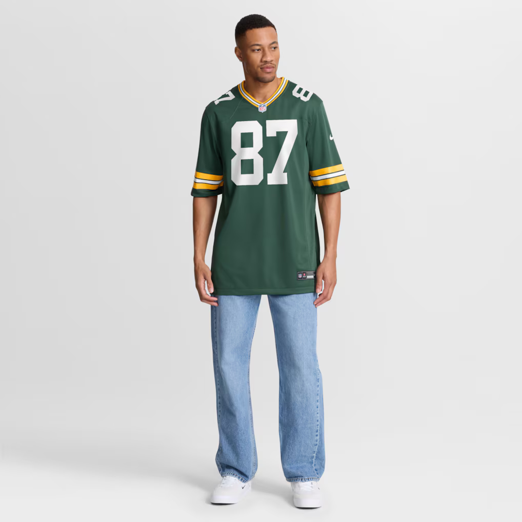Men's Green Bay Packers Willie Davis Green Game Retired Player Jersey