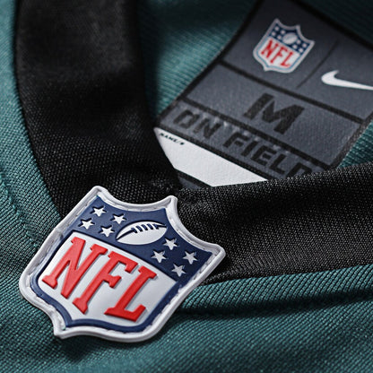 Mens Philadelphia Eagles Fletcher Cox Midnight Green Team Game Jersey